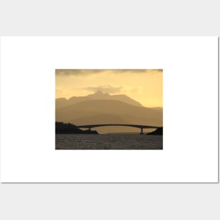 Skye Bridge, Scotland Posters and Art